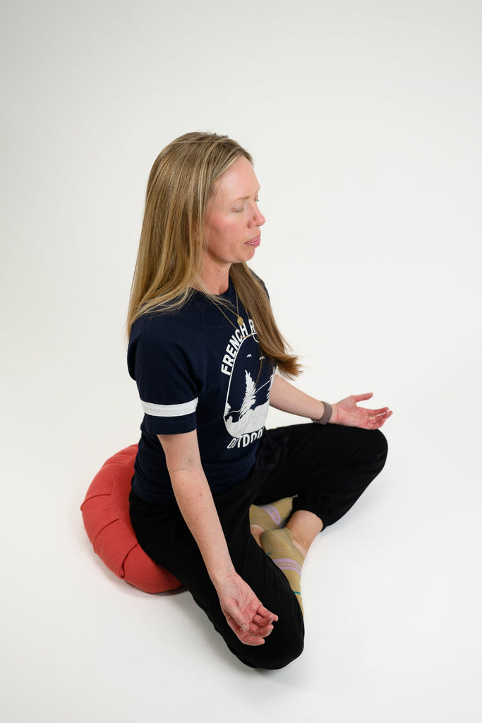 The Crescent Cushion: Meditation Support Designed for Your Body