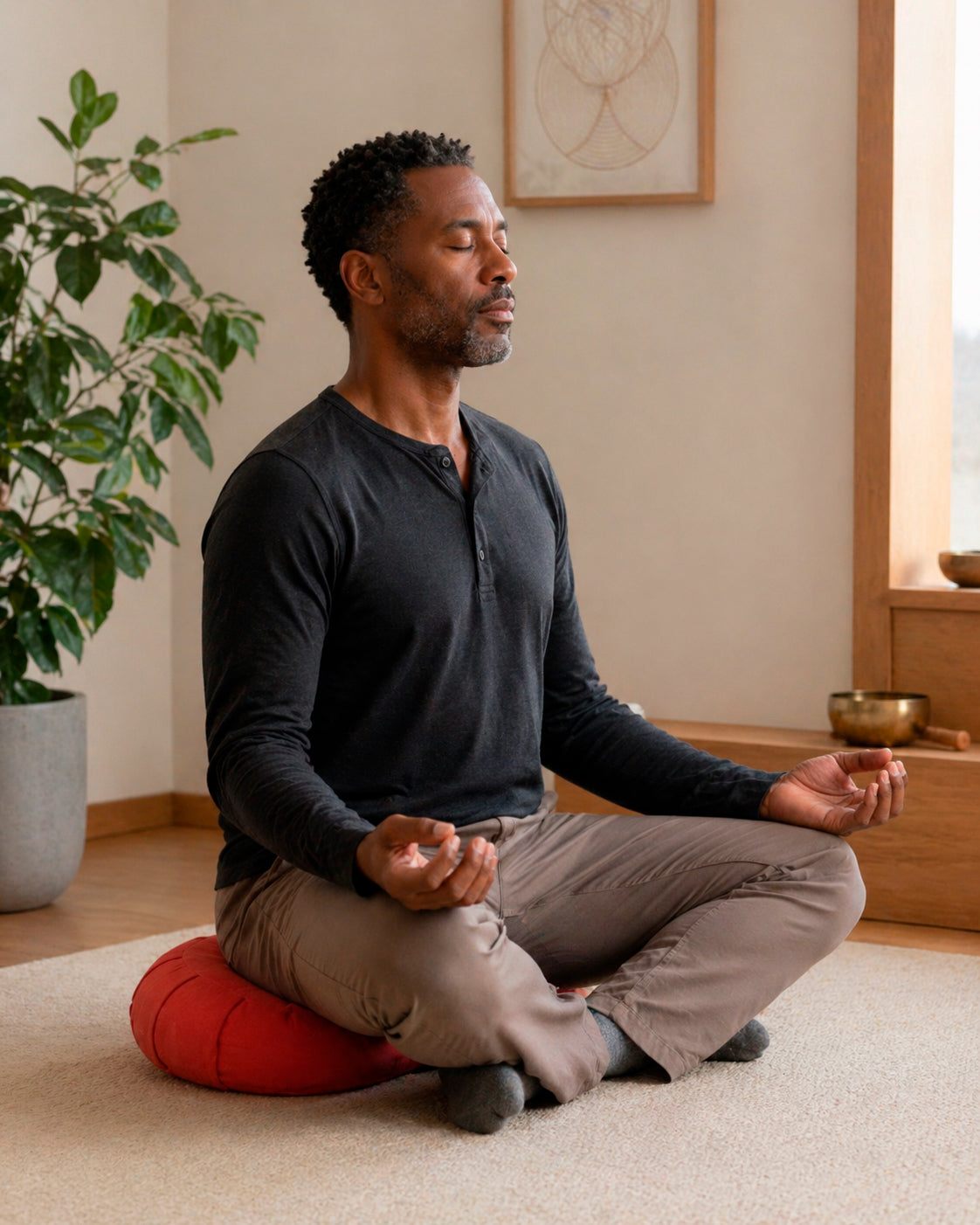 Crescent Meditation Cushion